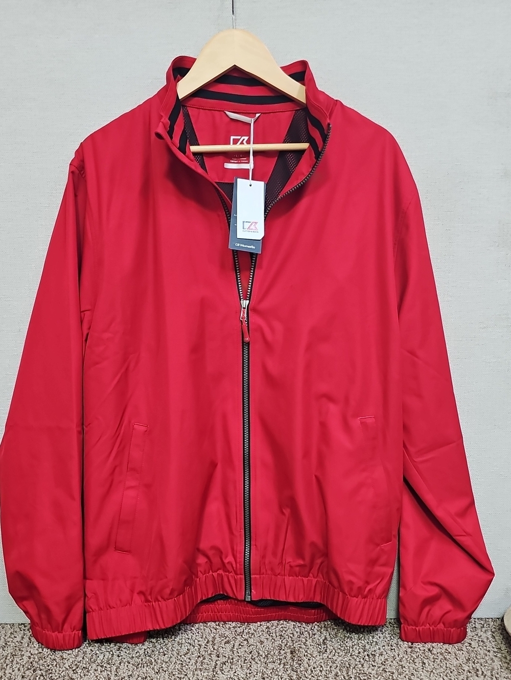 CUTTER & BUCK BLAKELY CB WEATHER TEC WINDBREAKER BFPM-07-191